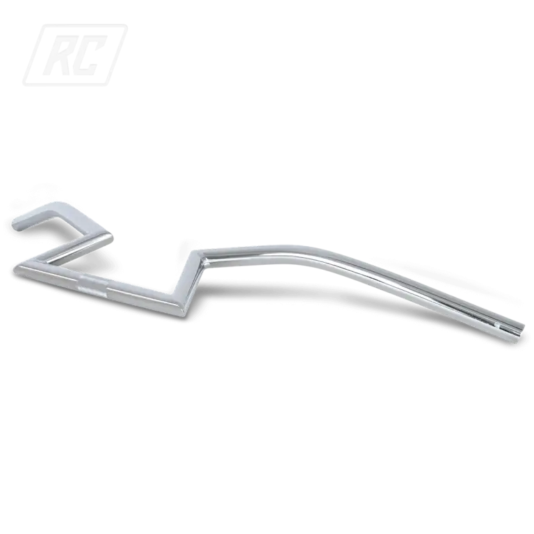 RUFF CYCLES Handle Bar Z-Bar - Chrome
