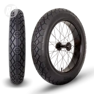 RUFF CYCLES eBike Accessories Tyron Reifen Schwarz 20"x4.0